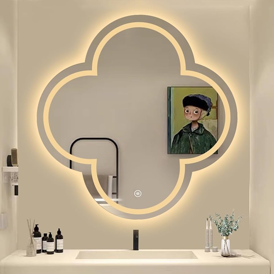 bathroom mirror with lights